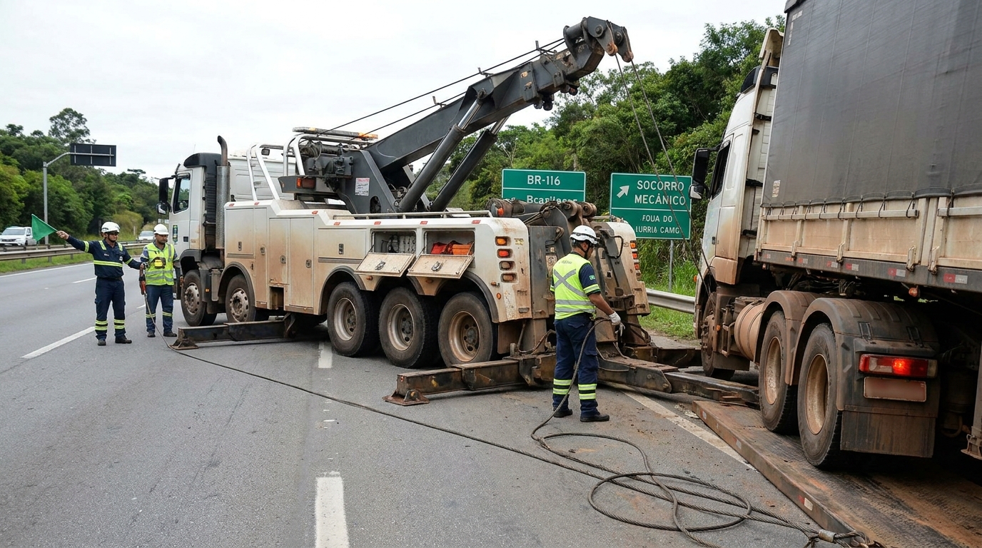 Guincho para Caminhão em Santos‑SP